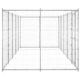 thumbnail image 2 of vidaXL Outdoor Dog Kennel Galvanised Steel 12.1 m², 2 of 4
