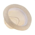 thumbnail image 4 of Sombrero de Paja Cubano Soledad Trilby Summer Beach Sun 60cm Hombres, 4 of 8