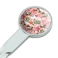 thumbnail image 2 of Kittens Cats Pink Flowers Butteflies Pattern Classic Chrome Plated Metal Envelope Letter Opener Slitter, 2 of 5