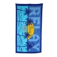 Mainstays Printed Beach Towel, 34x64, Relax Sunset