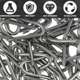 thumbnail image 3 of CUITING 70pcs U-shaped Wire Staples for Fencing, 3 of 8