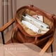 thumbnail image 5 of Bolso de mano KALIDI, tamaño grande, piel vegana, 23 litros, para mujer, color marrón, 5 of 8