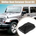 thumbnail image 2 of Juego de funda de palanca de cambios Unique Bargains y kit de bisel para Jeep Wrangler TJ 1997-2004, 2 of 7