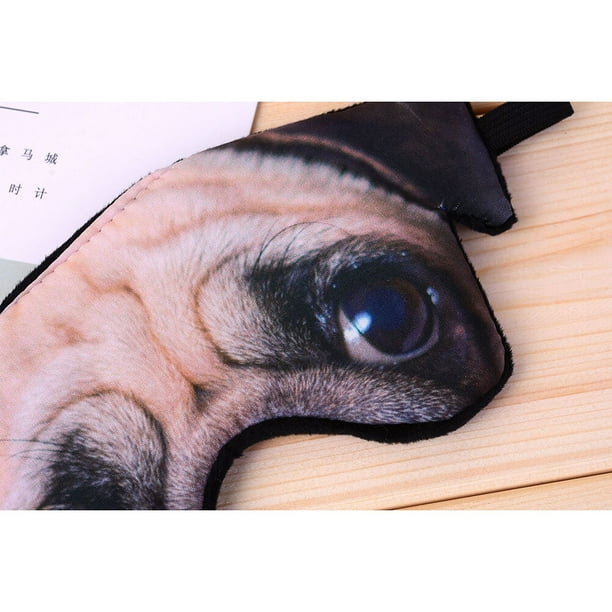 3D Dog Pattern Eye Mask Funny Shade Nap Cover Blindfold