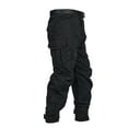thumbnail image 2 of TRGPSG Men's Ripstop Cargo Pants, Water-Resistant Heavy-Duty Workwear for Hiking & Outdoors,Black Size 40, 2 of 7