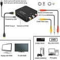thumbnail image 6 of US RCA AV to HDMI HD Converter Composite CVBS Audio Video Adapter Wii NES SNES, 6 of 12