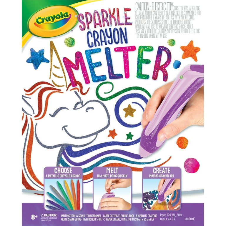 Crayola Crayon Melter, Melting Art, Gift For Kids, Ages 8, 9, 10, 11 -  Imported Products from USA - iBhejo