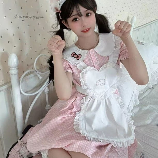 Cute Lolita girl cute lace bow bread panties