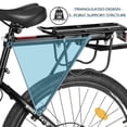 thumbnail image 2 of JOGGEIL Bike Rack Rear for Back of Bike with Fender, Universal Adjustable Bicycle Cargo Rack, Heavy Duty 110lbs Stable Carrier for Commuting & Panniers, 2 of 7