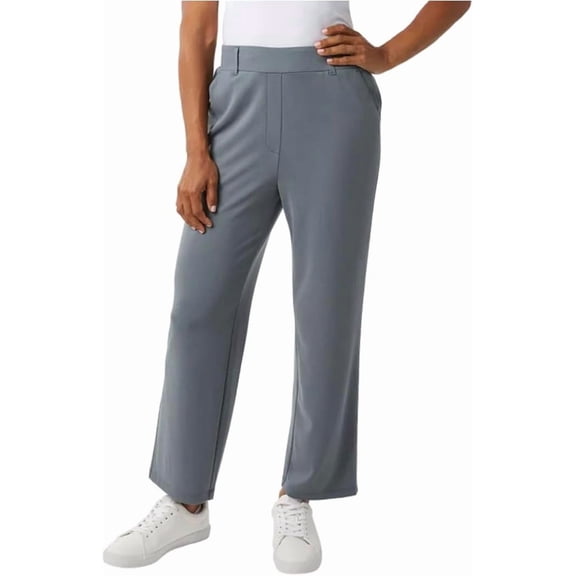 32 Degrees Cool Women's Stretch Twill Pull On Pant with Pockets (US, Alpha, Small, Regular, Regular, Blue)