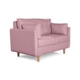 thumbnail image 3 of Sofá Love Seat 2 Plazas De Lino Palo De Rosa Makora  Penny, 3 of 7