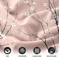 thumbnail image 3 of Flymme Full Sheet Set Pink, 4 Piece Cherry Blossom Print Bed Sheets for Women,Elegant Spring Flower Bedding Set for Bedroom Decor, 3 of 8