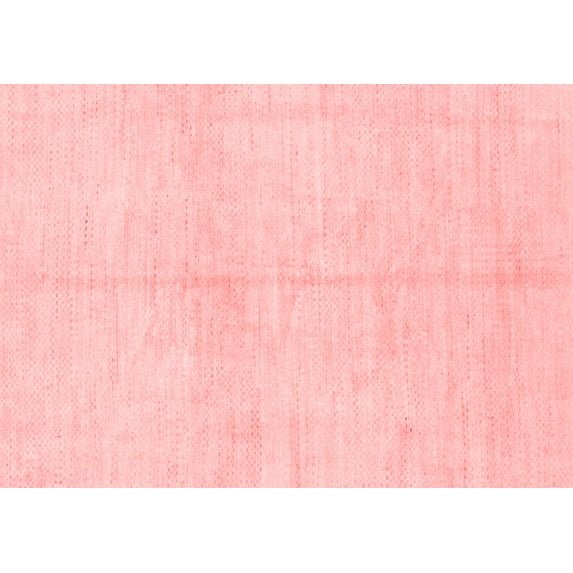 Ahgly Company Indoor Rectangle Solid Red Modern Area Rugs, 7' x 10'