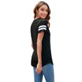 thumbnail image 6 of Tinglu Casual Women Shirt Short Sleeve Comfy Tops Female T-Shirts, 6 of 8