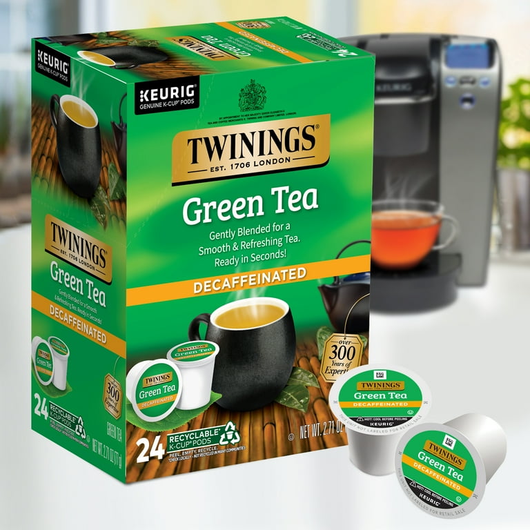 Decaffeinated Green Tea K-Cups, 24/Box Decaffeinated Green Tea K-Cups, 24/Box