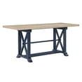 thumbnail image 3 of Steve Silver Darcy Deep Blue Extendable Counter Height Dining Table, 3 of 10
