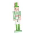 thumbnail image 4 of Figura de Cascanueces de Conejo de Pascua, Decoración de Pascua, Centro de Mesa de 30 cm Verde, 4 of 7