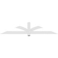 thumbnail image 4 of 84"W x 17 1/2"H x 2"D x 4"F, 5/12 Pitch, Redmond Architectural Grade PVC Gable Bracket, 4 of 8