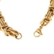 thumbnail image 5 of Brazalete de acero inoxidable Sunnimix Pulsera de cadena de eslabones cubanos oro, 5 of 8