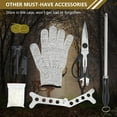 thumbnail image 5 of Jellas Professional 15-Piece Hunting & Outdoor Gear Set, Complete Game Processing Kit with Field Dressing Tools, Gut Hook & Specialty Blades, Ultimate Processing Solution, 5 of 6