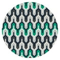 thumbnail image 4 of Surya Cosmopolitan 8' x 8' Round Hand Tufted Rug in Yellow and Gray, 4 of 4