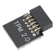 thumbnail image 1 of Módulo de seguridad de cifrado TPM 2.0 Procesador TPM Componentes del sistema del módulo TPM negro para GIGABYTE 12Pin SPI, 1 of 14