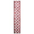 thumbnail image 2 of Northlight Red and White Snowflake Christmas Wired Craft Ribbon 2.5" x 10 Yards, 2 of 3