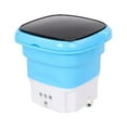 thumbnail image 1 of Large Capacity Portable Washing Machine Foldable Underwear Socks Adjustable Washer Wash Machines Cleaning for Dormitory Blue Type 1, 1 of 6