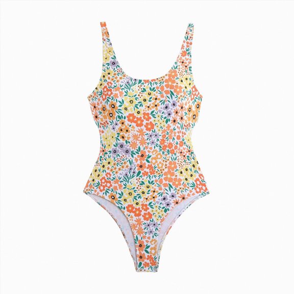 Linfrsh Tummy Control Bathing Suits for Women Women One Piece Tummy Control Swimsuit Crisscross Backless Bathing Suit(Yellow,XL)