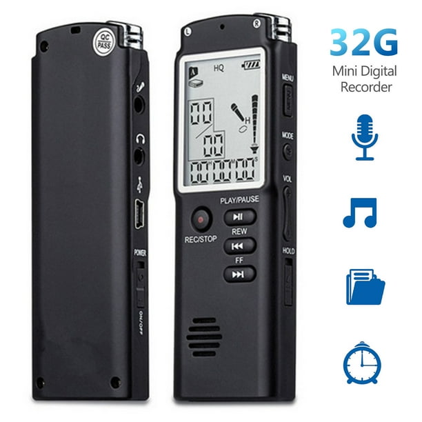 Digital Voice Recorder Voice Activated Recorder Mini Audio Voice