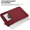 thumbnail image 3 of KOMI CaseBuy MacBook Pro 16 inch Sleeve Protective Case for 16-inch New MacBook Pro M3/M2/M1 Chip A2991 A2780 A2485 A2141 2024-2019, Water-Resistant Laptop MacBook Bag with Accessory Pocket, 3 of 7
