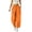 Orange Sweatpants for Women, variant on HAPIMO Drawstring Large Pocket Jogger Cargo Pants Women High Waist Lightweight Pants for Outdoor and Summer Wear Black L