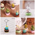 thumbnail image 3 of Miangastore Memo Clip Green Resin Metal 3Pcs 1Set 1.18X1.18X3.34Inch, 3 of 8