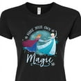 thumbnail image 3 of Frozen - Winter - Make Your Own Magic - Juniors Fitted Graphic T-Shirt, 3 of 5