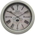 thumbnail image 1 of Hometrends White Keys Wall Clock, 1 of 2