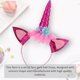 thumbnail image 3 of Diadema de unicornio para niñas adolescentes juego de 5 piezas con purpurina PENGJTMXG, 3 of 4