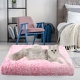 thumbnail image 4 of Sofá cama para perros, suministros para mascotas, perrera cuadrada de felpa para perros, estera para gatos, perrera para mascotas, 4 of 5