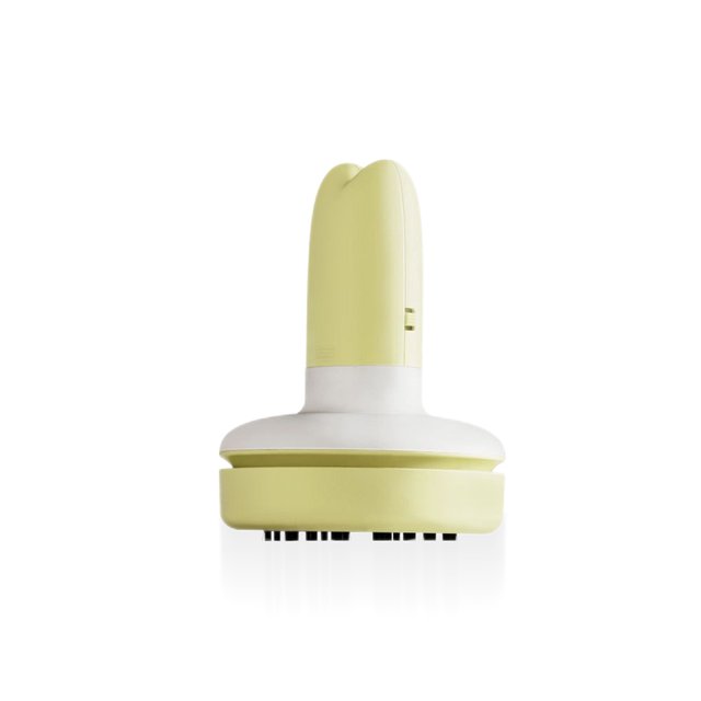 Bewildely Herramienta de limpieza de teclado de ordenador al vacío de mesa, eliminador de polvo desmontable de fuerte succión, hogar, sala de estar y Iluminación y accesorios Amarillo Bewildely HA064120-04B