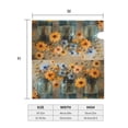 thumbnail image 4 of Sigee Charming Daisy Bouquet Art for Mailbox Cover Magnetic Waterproof Post Box for Garden Yard Home Outdoor Decor-21x18 in, 4 of 8