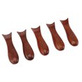 thumbnail image 1 of Wooden Chopstick Holder, Reusable Beautiful Practical 5Pcs  Wood Wooden Fish Shape Chopstick Rest  for Spoon, 1 of 7