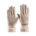 Clearance!Tupukom Winter Gloves for Men and Women Water Resistant
