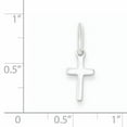 thumbnail image 2 of 925 Sterling Silver Cross Charm Pendant Pendant, 2 of 6