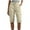 192#Light Brown, variant on Capri Pants for Women Casual Summer Spring Straight Leg Cargo Capris with Pockets Rolled Hem Cropped Trouser Light Brown 2XL