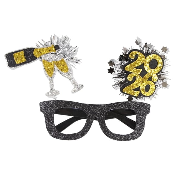 Eyeglasses Decorations 2026 New Year Glasses For New Year's Decorations Celebration Adults New Years 2026