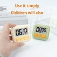 thumbnail image 5 of Compacts Kitchen Countdowns Timer For Baking Cooking Homework ABS Construction Simple Operations Battery Operated, 5 of 7