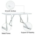thumbnail image 6 of Modern Dining Room Set,71" White Dining Table Sets For 6,1 Table, 6 of 6