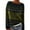 Multicolor, variant on Sweaters for Women Cozy Women's Knitted Isle Print Retro Sweater Casual Loose Crewneck Long Sleeve Cropped Pullover Tops Fall Sweaters