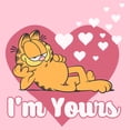thumbnail image 2 of Girls Garfield I'm Yours In Love T Shirt, 2 of 5