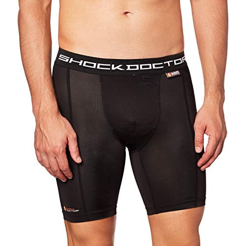 Shock Doctor Core Athletic Compression Short with Cup Pocket Cup NOT Included 