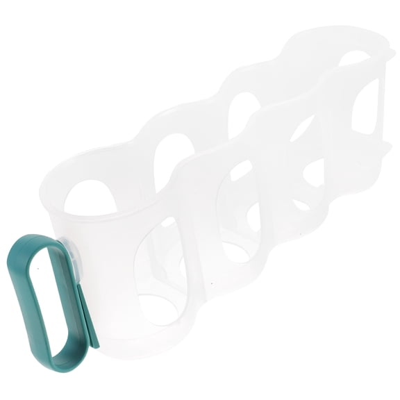 PTOOTP Refrigerator Can Holder, Blue PP Soda Organizer, Space-Efficient Drink Storage